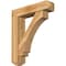 Ekena Millwork Imperial Craftsman Rough Sawn Bracket w/ Offset Brace, Western Red Cedar, 8"W x 34"D x 40"H BKT0806X34X40IMP04RWR - alternate 1